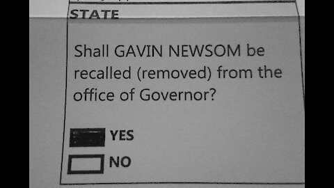 California Governor Newsom Recall Election