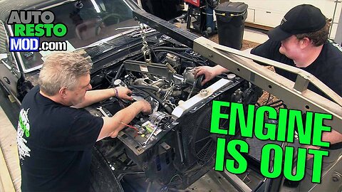 Remove an Engine from a Classic Ford