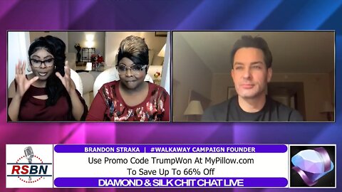 Diamond & Silk Chit Chat Live Joined by: Brandon Straka 10/11/22