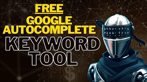 🌟 FREE Google Autocomplete Keyword Tool