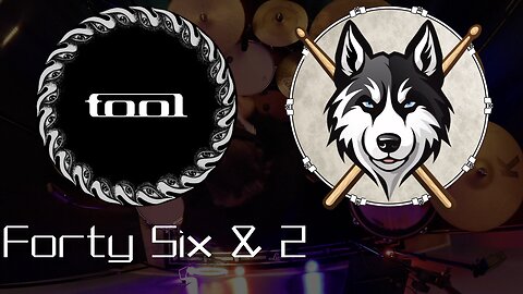 09 — TOOL — Forty Six & 2 — Drum Cover by HuskeyDrums