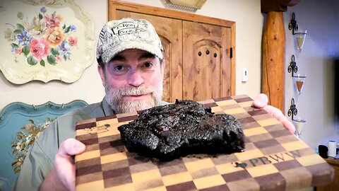 Whiskey Chuck Roast Smoked on WSM | Poor Mans Brisket