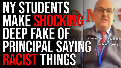 NY Students Make SHOCKING Deep Fake Of Principal Saying Racist Things Sparking Controversy