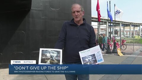 Williamsville photographer hopes WNY'ers follow 'Don't Give Up The Ship!' motto to raise funds for USS The Sullivans ship