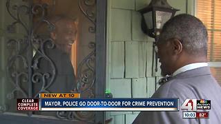 KCPD going door-to-door to talk crime prevention