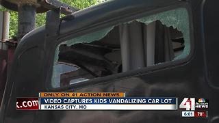 Kansas City, Mo. auto dealer fed up with chronic vandalism