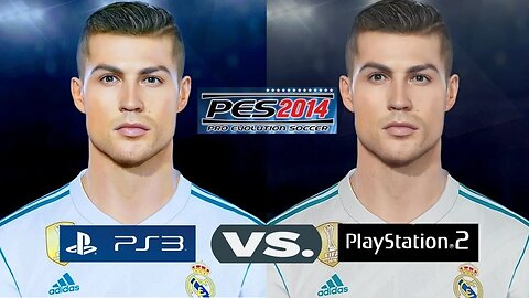 PES 2014 PS3 Vs PS2 - Graphics and Details Comparisons side by side