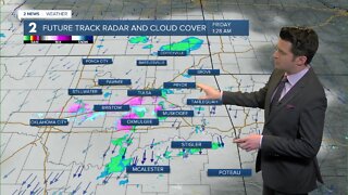 Chance for snow flurries