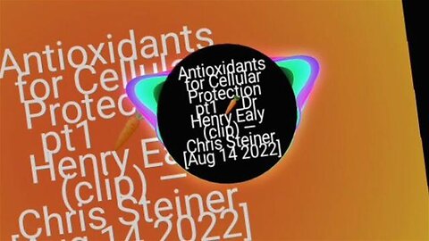 Antioxidants for Cellular Protection pt1 🥕Dr Henry Ealy (clip) — Chris Steiner