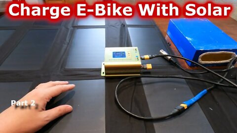 How To Charge Electric Bike with Solar? Part 2