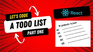 LET'S CODE - Todo List Application Pt. 1