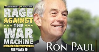 Ron Paul's Speech From Rage Against The War Machine Rally