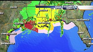 Tropical Storm Cindy makes landfall