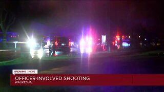 Waukesha officer-involved shooting in residential area