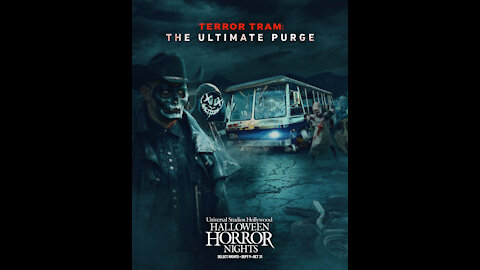 Terror Tram The Purge at Universal Studios Hollywood HHN 2021