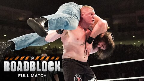 FULL MATCH — Brock Lesnar vs. Bray Wyatt & Luke Harper_ WWE Roadblock 2016
