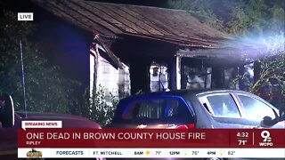 One dead in Brown County house fire