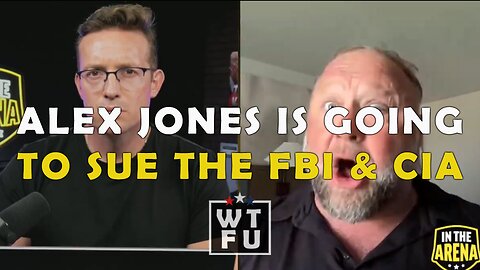 Alex Jones CONFIRMS he will SUE the FBI & CIA