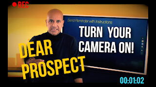 Virtual Selling Tip - How to Get Client to Turn Camera ON