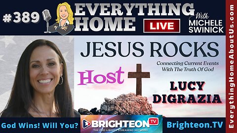 389: LUCY DIGRAZIA - Host of Jesus Rocks! Spiritual Battle, Midterms, God Wins, Will You? Here's How