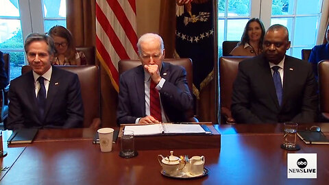 Joe Biden Coughs In Hand Is Confused About Reporters Questions