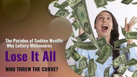 The Paradox of Sudden Wealth: Why Lottery Millionaires Often Lose It All #podcast #trending #lottery