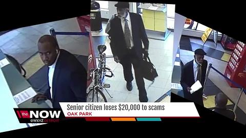 Senior citizen loses $20,000 to scam artists
