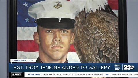 Ridgecrest Marine Sgt. Troy Jenkins added to Portrait of a Warrior Gallery