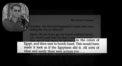 WHEN ISRAEL FAKES MUSLIM TERRORISM (A HISTORY DOCUMENTARY)