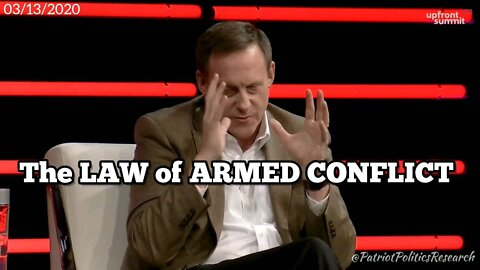 THE LAW OF ARMED CONFLICT: Q+, Admiral Rogers, Sen Graham, Justice K, Sen Grassley, & Eli Rosenbaum