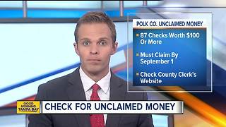 Do you have unclaimed money?