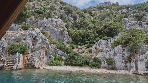 Sunken City Ruins from Kekova Island