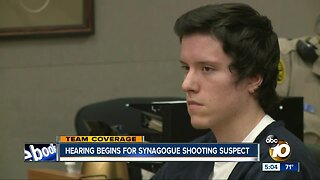 Hearing begins for Poway synagogue shooting suspect