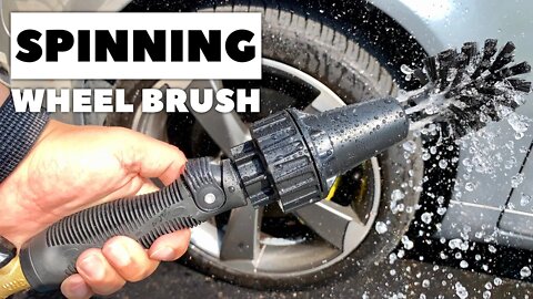 Brush Hero Water Powered Spinning Car Wheeling Cleaning Brush Review