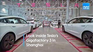 Inside Tesla's Gigafactory 3 in Shanghai