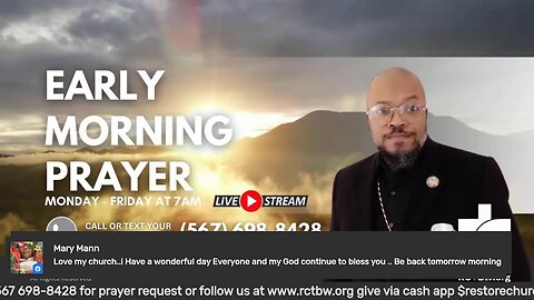 Early Morning Prayer 110623