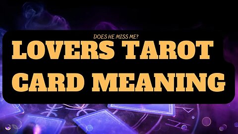 The Lovers Tarot Card Meaning #pickacard #pickacardlovereading