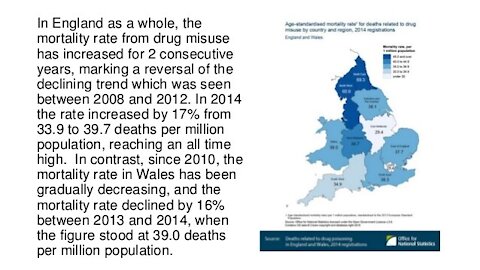 Aug 2021. Drug Related Deaths in England and Wales