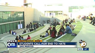 Cal State San Marcos students expected to rally against hate