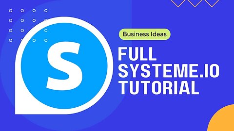 Systeme.io FULL TUTORIAL in 2023 - The Best Free Sales Funnel Platform?