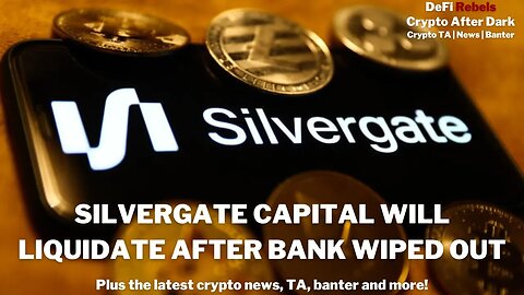 Silvergate Liquidating | Money Supply Contracting | Black Swans Coming? | Crypto TA News