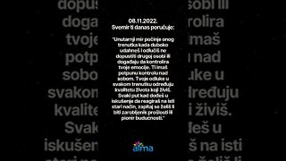 Poruka Svemira 08.11.2022. 💙 ATMA