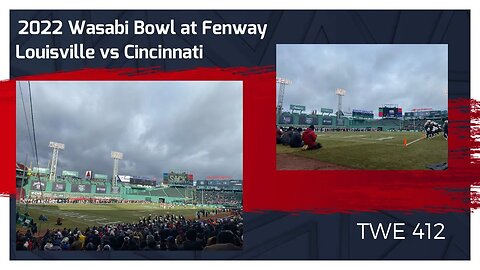 2022 Wasabi Fenway Bowl - Louisville vs Cincinnati - TWE 0412