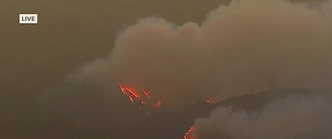 Silverado Canyon fire grows to 3600 acres