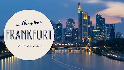 Frankfurt Walking Tour | Germany | 4K