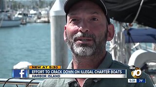 Crackdown on illegal San Diego charter boat operators