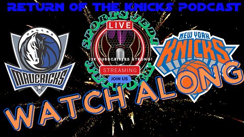 🏀NBA Dallas Mavericks vs NY Knicks Exciting Live PLAY BY PLAY, Chat & Watch Along- Come Join Us!