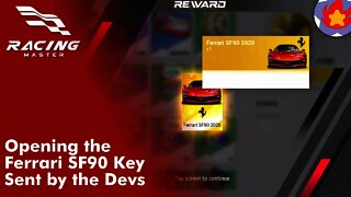 Opening the Ferrari SF90 Key Sent by the Devs | Racing Master