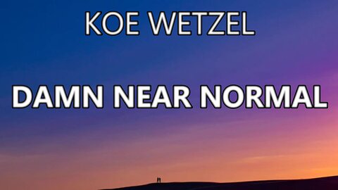 🎵 KOE WETZEL - DAMN NEAR NORMAL (LYRICS)