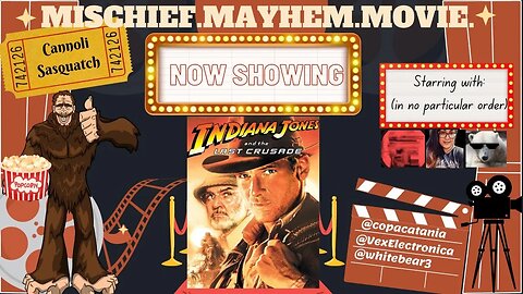 Mischief. Mayhem. Movie. Episode #28 Indiana Jones And The Last Crusade(1989) #disney